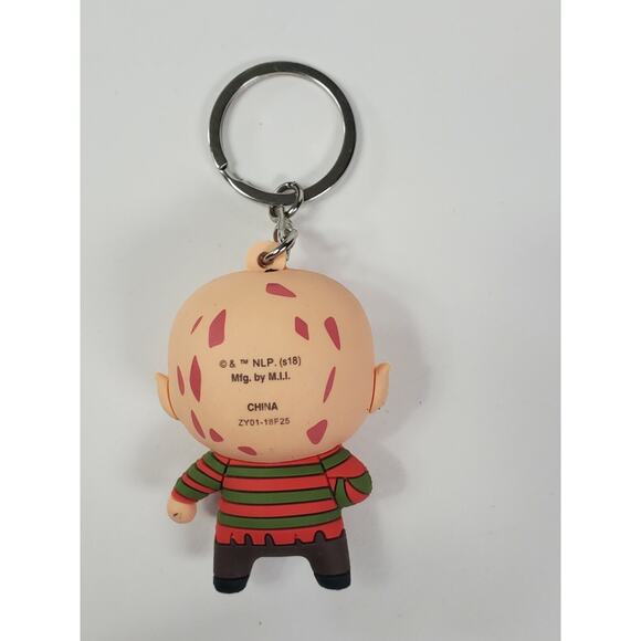 Horror Properties S3 FREDDY NIGHTMARE ELM STREET 3D Collectible Figural Keychain - Picture 5 of 7